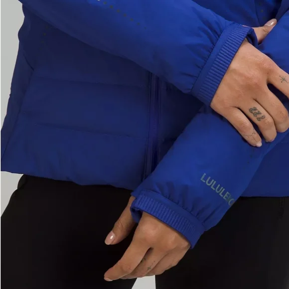 Lululemon Down For It All Jacket 4 PSYH Blue Nwt - Picture 4 of 10